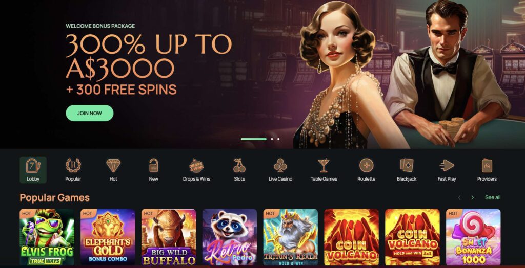 ritzo casino account