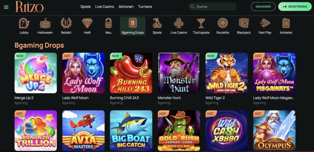 ritzo casino online