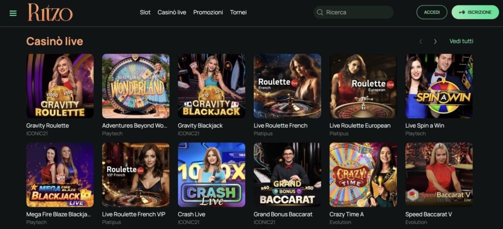 ritzo casino italia ritzo casino italia